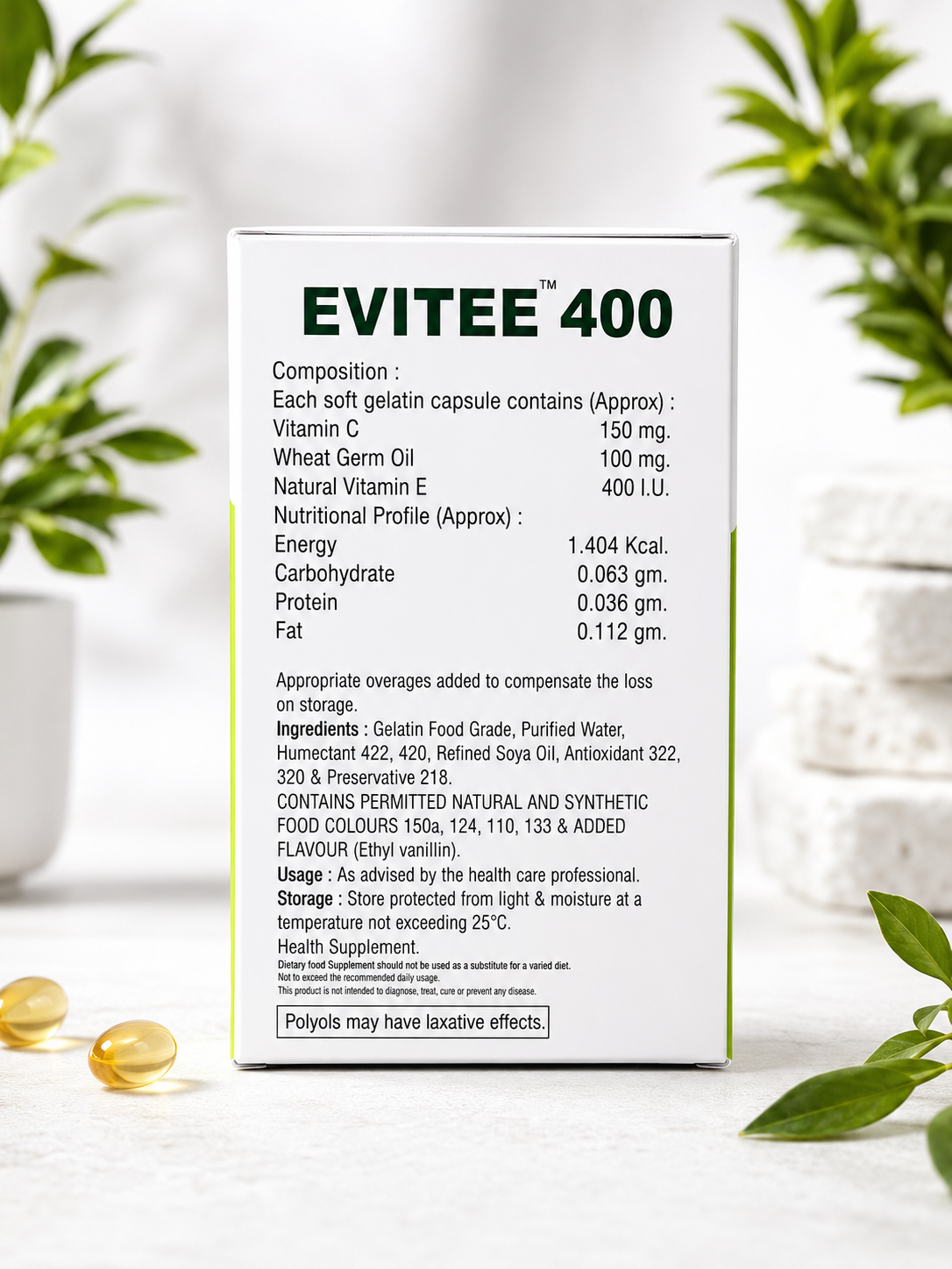 EVITEE 400 Softgel Capsules — view 2
