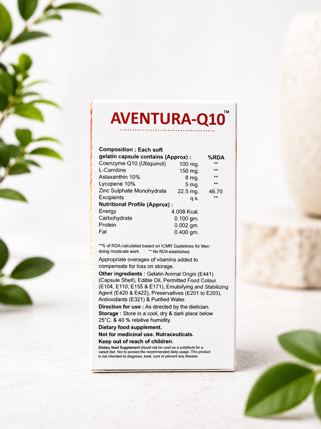 AVENTURA-Q10 Softgel Capsules — view 2