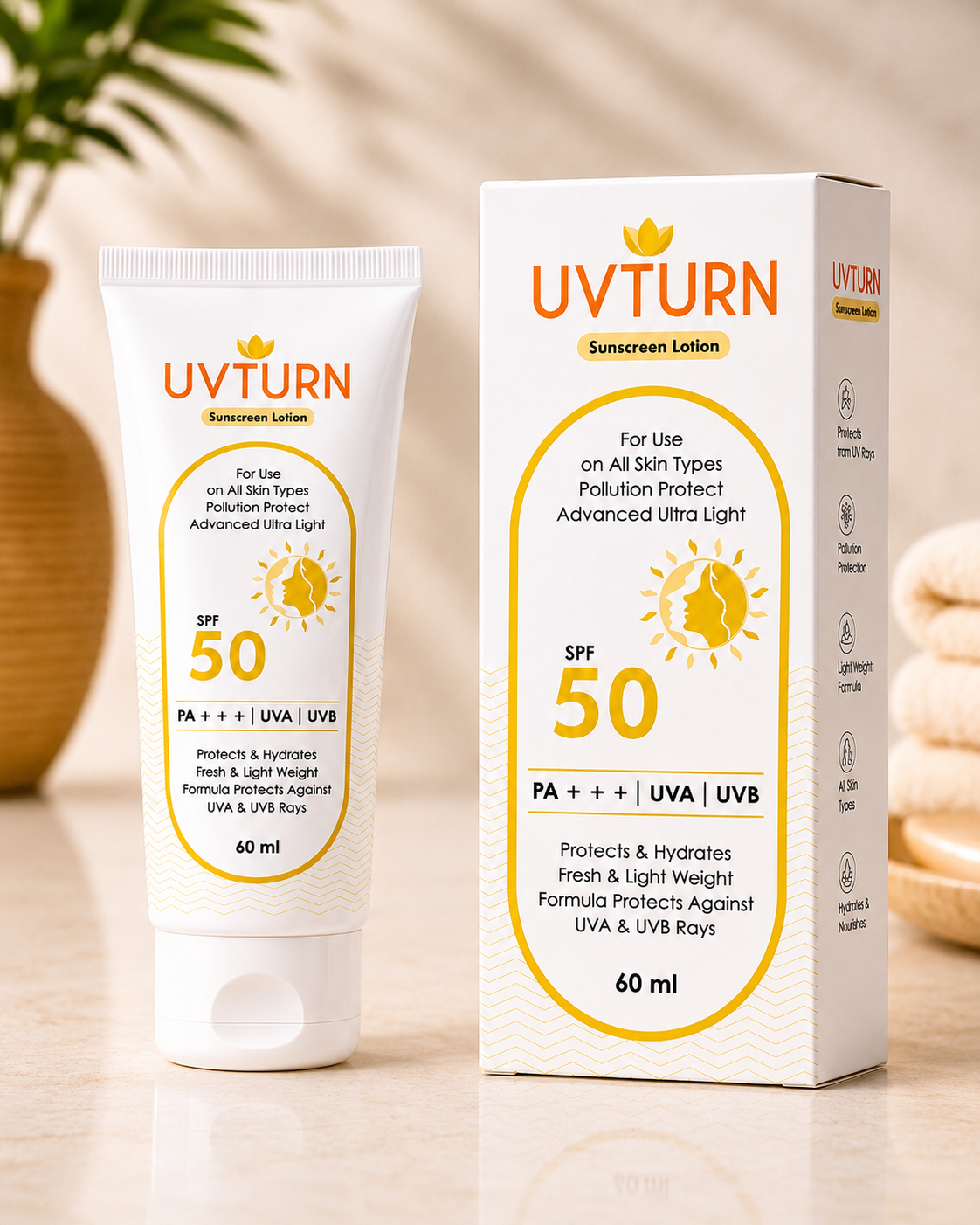 UVTURN Suncreen Lotion