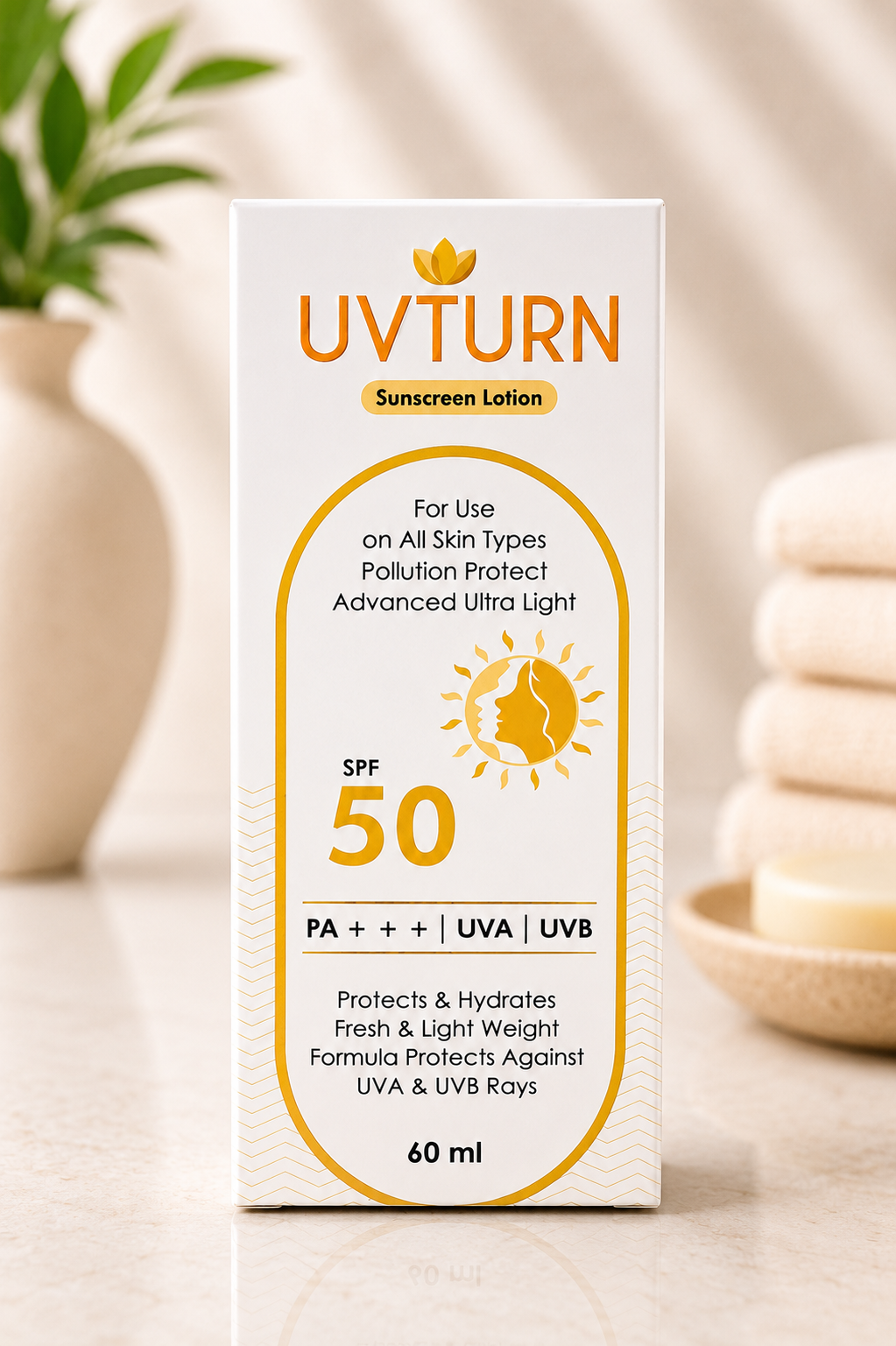 UVTURN Suncreen Lotion — view 2